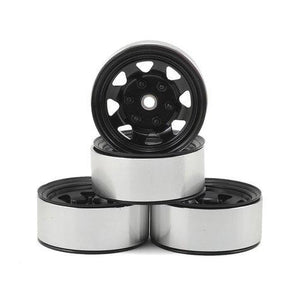 1.55 Stamped Steel Beadlock Wheel, Black