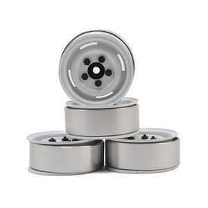 1.55" Landies Vintage Beadlock Wheels White