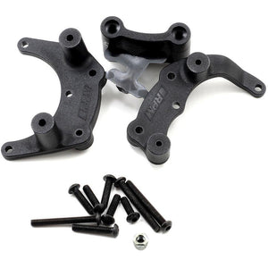 RPM Bumper Mount (Black) (Rustler,Stampede,Bandit,Slash)