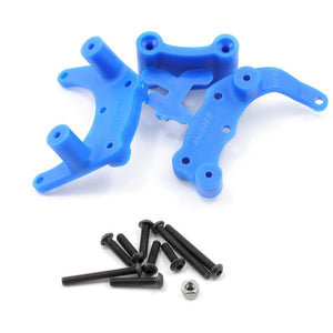 RPM Bumper Mount (Blue) (Rustler,Stampede,Bandit,Slash)