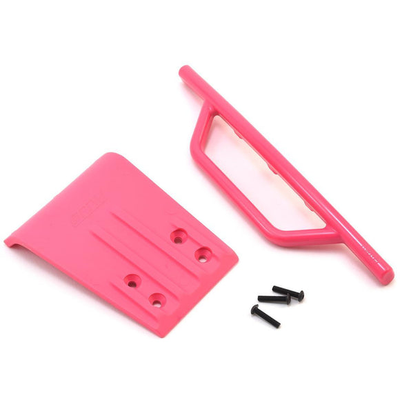 RPM Traxxas Slash Front Bumper & Skid Plate (Pink)