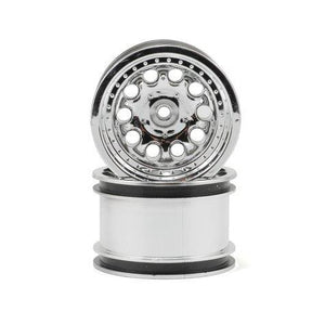 Revolver Crawler Wheels, Wide Base, Chrome