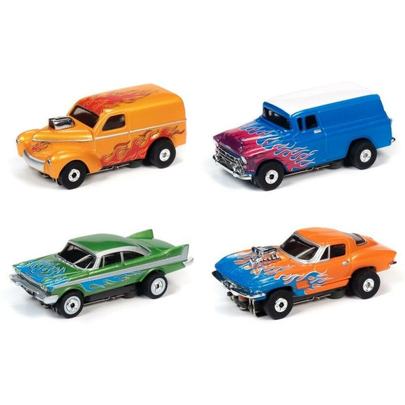 Thunderjet Release 29 Flames All 4 Cars