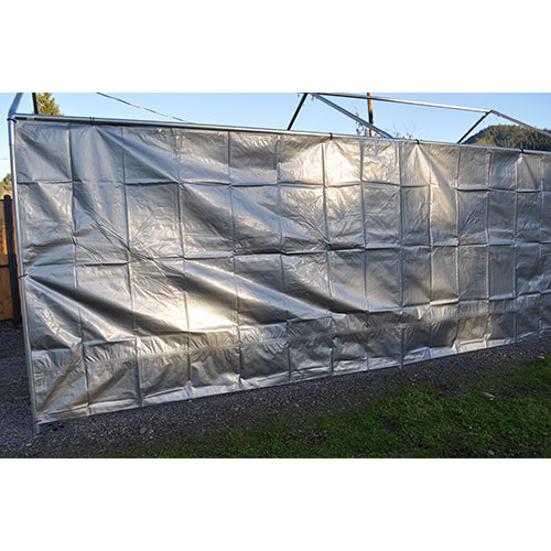 Side Wall Silver Tarp-Choose Your Size