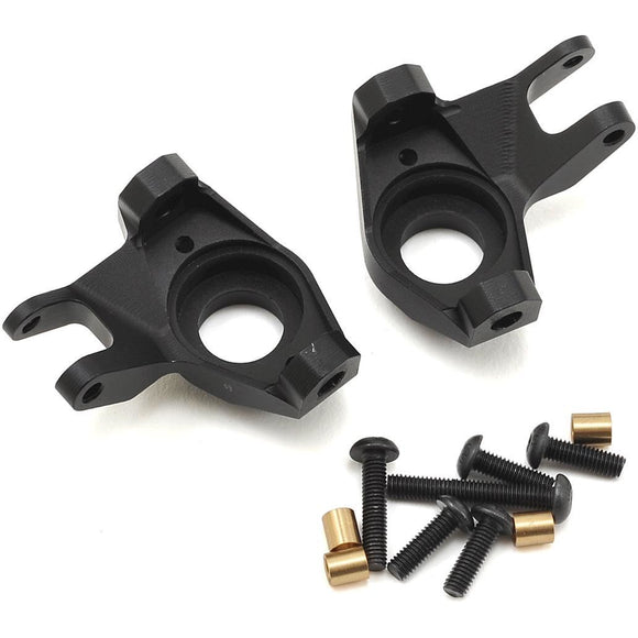 SSD RC SCX10 II Pro Aluminum Knuckles (Black)