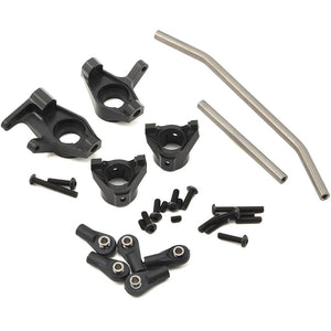 SSD RC SCX10 Pro Steering Conversion Kit (Black)