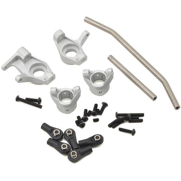 SSD RC SCX10 Pro Steering Conversion Kit (Silver)