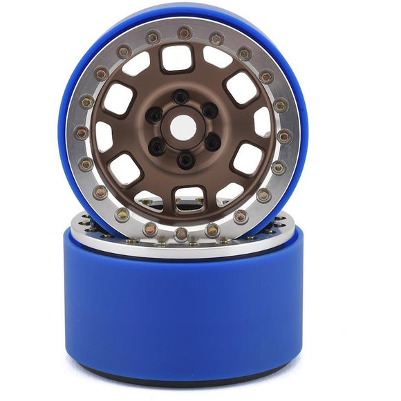 SSD RC 2.2” Contender PL Beadlock Wheels (Bronze)