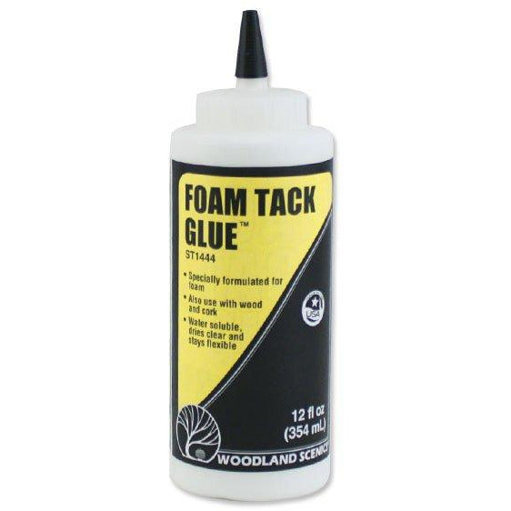 ST1444 Woodland Scenics  Foam Tack Glue  12 Fluid Oz