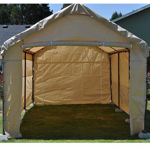 Front Wall Desert Tarp-With Two Zippers -Choose Your Size
