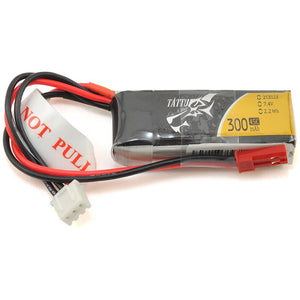 Tattu 2s LiPo Battery 45C (7.4V/300mAh)