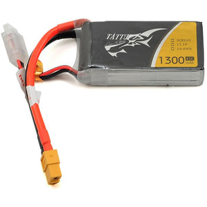 Tattu 3S LiPo Battery 45C (11.1V/1300mAh) (JST-XH)