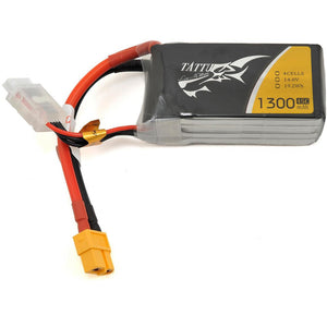 Tattu 4S LiPo Battery 45C (14.8V/1300mAh) (JST-XH)