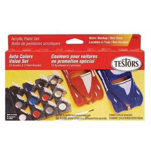 Model Car 12 Pot Paint Set