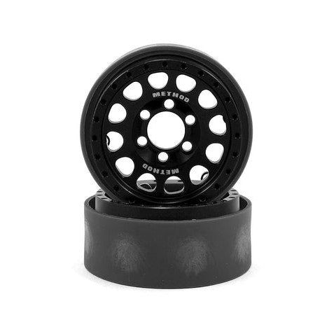 Method 1.9 Race Wheel 105 Black/Clear Anodized (2)