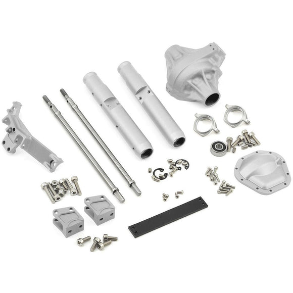Vanquish Products Wraith/Yeti Currie Rockjock Centered Rear Axle (Silver)