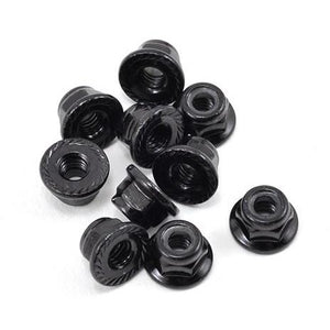 M4 Nylock Flanged Serrated Nut (10)