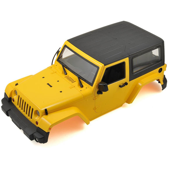 Xtra Speed 1/10 Plastic Hardtop Scale Crawler Hard Body (Yellow) (275mm)